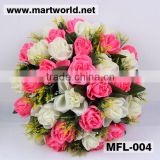 Gorgeous wedding artificial flower; Decorative rose bouquet for home,hotel,wedding events&party(MFL-004)