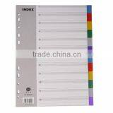 Wholesale A4 10 and 12 Pages PP Index Divider, Office Stationery 11 Hole Loose-leaf File thumbnail-4