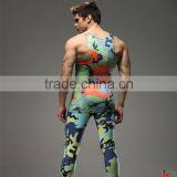 Wholesale Mens Custom-made Performance Sleeve Less Compression Shirt,compression Wear for Man Fitness thumbnail-1