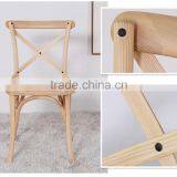 Nature Wood Cross x Back Dining Chair thumbnail-6