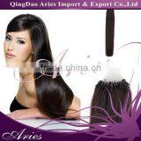 Straight Ombre Micro Ring Hair Extension in Dip Dye #1b to #613 100 Strand/set 16-28 Inch Women's Remy Micro Loop Hair Wholesale thumbnail-6