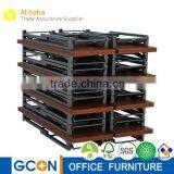 Folding Table, Portable Table, Folding and Movable Side Table thumbnail-2