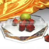 k9 crystal hand fruit tray glass tableware