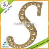Unique Letter Shape Rhinestone Transfer Motif thumbnail-1