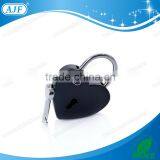 AJF TUV Passed the Most Popular Product of Black Color Love Heart Shape Lock,Liebesschloss,cadenas Quality Choice