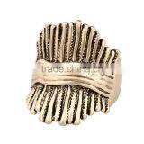 Fashion Jewellery Zinc Alloy Latest Ladies Finger Gold Ring Design thumbnail-2