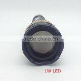 1W Powerful Led With 3D Batteries Zoom Adjustable Flashlight thumbnail-3