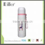 Wholesales Lovely Cartoon 500ML Vacuum Flask China Vacuum Insulated Stainless Steel Water Bottle thumbnail-1