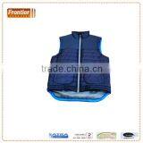 NAVY REFLECTIVE WORK VEST thumbnail-1