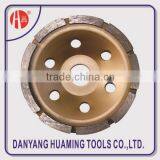 7" Diamond Cup Grinding Wheel for Floor Grinder thumbnail-1