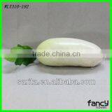 Factory Direct Sale Artificial White Foam Carrot Vegetable