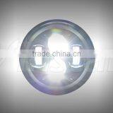 7Inch Round LED Headlights Halo Angle Eyes For Jeep Wrangler LED Driving Light LED High Beam Low Beam Offroad Lighting for Jeep Quality Choice thumbnail-2