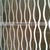 Etched stainless steel decorative sheet
