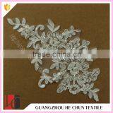 HC-2174-1 Hechun Sew Sequin Pearl Embroidery Lace Applique for Clothes thumbnail-5