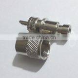 UHF PL-259 Male Solder RF Connector Plug For RG8 Coaxial Cable Connector