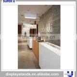 Customized Attractive White Reception Counter thumbnail-6
