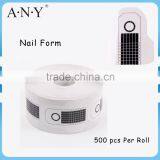 Nail Art Flat Extension Nails Building 8 Lines Paper Acrylic Liquid Form For Nail thumbnail-1