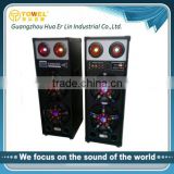 chinese audio speakers, active professional speakers 2.0 with LED light