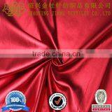 Red leather fabric