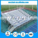 9 rows high-quality metal structure grandstand steel grandstand stadium bleacher seating system for football field outdoor sport