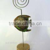 Antique Bronze Alloy Name Card Holder