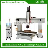 China professional wood machinery 5 axis cnc router for mould