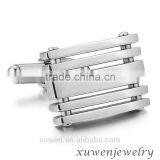 High Polished Men's Stainless Steel Mechanism Cufflink Quality Choice