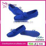2015 New Trendy Casual Flat Heel Shoes Bow Knot Round Toe Slip Candy Color Loafer Shoes Autumn Comfortable Women Shoes thumbnail-3
