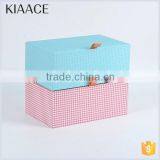 New Product Packaging Cardboard Wedding Paper Flat Pack Gift Box
