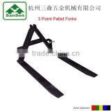 3 Point Pallet Forks for Tractors 2000lbs