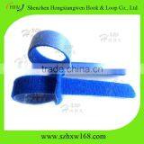 Hook Loop Nylon Cable Straps Reusable Wire Strap Ties Blue thumbnail-6