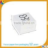 Custom Logo Small Cardboard White Box Jewelry Packaging thumbnail-2