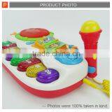 Musical Baby Battery Operated Cartoon Toy Keyboard thumbnail-3