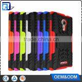 China Mobile Accessories TPU + PC Hard Back Cover Hybrid Case For Alcatel One Touch Flash 2 Armor Kickstand Case thumbnail-6