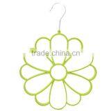 Hight Quality Green Color Velvet Flower Scarf Hanger thumbnail-2