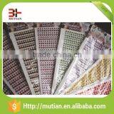 Colorful Mirror Phone Car Round Rhinestone Acrylic Diamond Sticker thumbnail-1