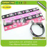 VIYA Jewelry Beautiful Skull Bracelet for Sale,animal Rubber Band/rubber Bracelet