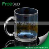 Eco-Friendly 11oz Sublimation Mug Transparent Coffee Beer Mug Whoelsale In Yiwu Market thumbnail-3