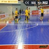 Modular Indoor Interlocking Sport Tile, Modular Sports Flooring, Plastic Interlock Futsal Floor