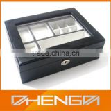 High quality factory customized made decorative leather box for jewelry (ZDS-JS1431)