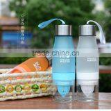 Plastic Lemon Water Bottle Juice Cup Fruit Cups Filter Lemon Squeezer Fruit Juice Bottle thumbnail-3