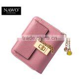 Customized Hasp Open Wallet Women Genuine Leather Coin Hand Purse thumbnail-6