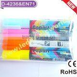 2014 Hotsale Amazon Liquid Ink Water-based Dry-wipe Highlighter Marker Pens