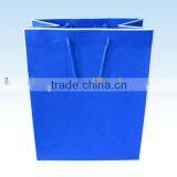 Blue Paper Bag With Rope,drawstring Paper Bag thumbnail-1