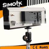 High Power Stackable 12W LED Video Light Panel With Chargeable Battery On Camera thumbnail-3