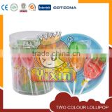 two color lollipop