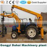 Dahai Wheeled Typs 4drive Tractor Earth Digger With Crane thumbnail-6