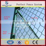 Green Color Durability Chain Link Fence for Baseball Fields