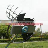 Hand Push Type With Tyre Brush Cutte/rWheat Harvester 40.2 cc Mini Rice Harvester/brush Cutter thumbnail-2