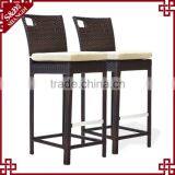 Hot Sale Wicker High Bar Stools Classical Modern Bar Chair Price thumbnail-1